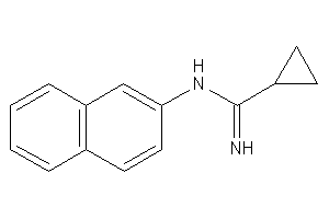 N-(2-naphthyl)cyclopropanecarboxamidine
