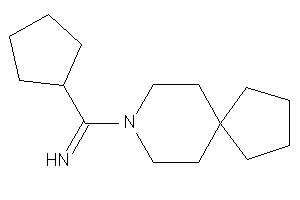 [8-azaspiro[4.5]decan-8-yl(cyclopentyl)methylene]amine