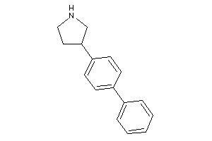 3-(4-phenylphenyl)pyrrolidine