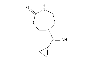 1-(cyclopropanecarboximidoyl)-1,4-diazepan-5-one