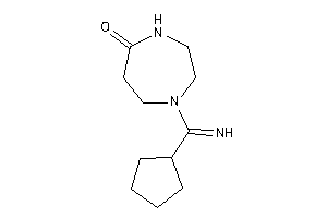 1-(cyclopentanecarboximidoyl)-1,4-diazepan-5-one
