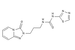 Image of 1-[3-(3-keto-[1,2,4]triazolo[4,3-a]pyridin-2-yl)propyl]-3-(1,3,4-thiadiazol-2-yl)urea