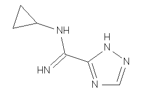 N-cyclopropyl-1H-1,2,4-triazole-5-carboxamidine