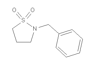 2-benzyl-1,2-thiazolidine 1,1-dioxide