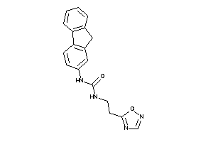 Image of 1-(9H-fluoren-2-yl)-3-[2-(1,2,4-oxadiazol-5-yl)ethyl]urea