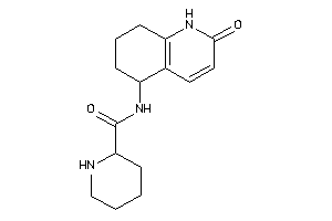 N-(2-keto-5,6,7,8-tetrahydro-1H-quinolin-5-yl)pipecolinamide