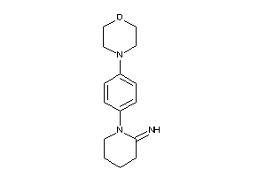 [1-(4-morpholinophenyl)-2-piperidylidene]amine