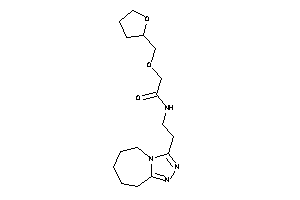 2-(tetrahydrofurfuryloxy)-N-[2-(6,7,8,9-tetrahydro-5H-[1,2,4]triazolo[4,3-a]azepin-3-yl)ethyl]acetamide