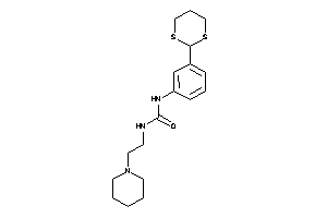 Image of 1-[3-(1,3-dithian-2-yl)phenyl]-3-(2-piperidinoethyl)urea