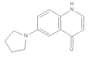 6-pyrrolidino-4-quinolone
