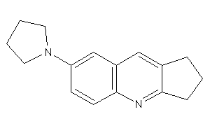 7-pyrrolidino-2,3-dihydro-1H-cyclopenta[b]quinoline