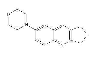 4-(2,3-dihydro-1H-cyclopenta[b]quinolin-7-yl)morpholine