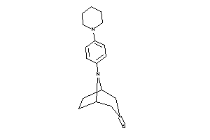 8-(4-piperidinophenyl)-8-azabicyclo[3.2.1]octan-3-one