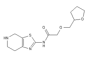 2-(tetrahydrofurfuryloxy)-N-(4,5,6,7-tetrahydrothiazolo[5,4-c]pyridin-2-yl)acetamide