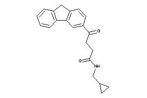 Image of N-(cyclopropylmethyl)-4-(9H-fluoren-3-yl)-4-keto-butyramide