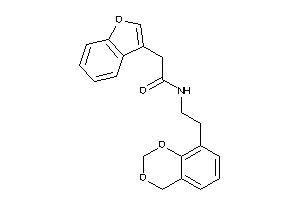 N-[2-(4H-1,3-benzodioxin-8-yl)ethyl]-2-(benzofuran-3-yl)acetamide