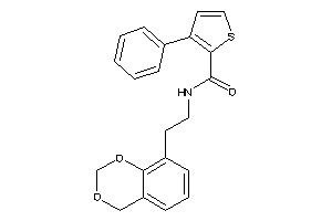 N-[2-(4H-1,3-benzodioxin-8-yl)ethyl]-3-phenyl-thiophene-2-carboxamide