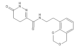 N-[2-(4H-1,3-benzodioxin-8-yl)ethyl]-6-keto-4,5-dihydro-1H-pyridazine-3-carboxamide