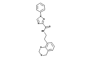 Image of N-[2-(4H-1,3-benzodioxin-8-yl)ethyl]-1-phenyl-1,2,4-triazole-3-carboxamide