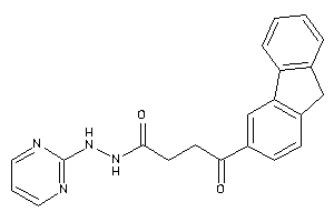 4-(9H-fluoren-3-yl)-4-keto-N'-(2-pyrimidyl)butyrohydrazide