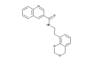 Image of N-[2-(4H-1,3-benzodioxin-8-yl)ethyl]quinoline-3-carboxamide