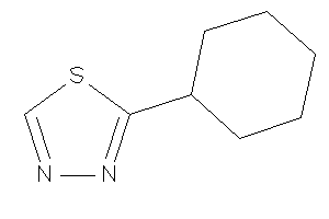 2-cyclohexyl-1,3,4-thiadiazole