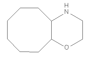 3,4,4a,5,6,7,8,9,10,10a-decahydro-2H-cycloocta[b][1,4]oxazine