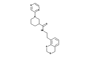 Image of N-[2-(4H-1,3-benzodioxin-8-yl)ethyl]-1-pyrazin-2-yl-nipecotamide