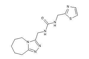 Image of 1-(6,7,8,9-tetrahydro-5H-[1,2,4]triazolo[4,3-a]azepin-3-ylmethyl)-3-(thiazol-2-ylmethyl)urea