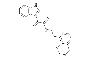 Image of N-[2-(4H-1,3-benzodioxin-8-yl)ethyl]-2-(1H-indol-3-yl)-2-keto-acetamide