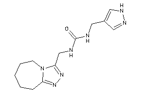 Image of 1-(1H-pyrazol-4-ylmethyl)-3-(6,7,8,9-tetrahydro-5H-[1,2,4]triazolo[4,3-a]azepin-3-ylmethyl)urea
