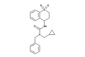 1-benzyl-1-(cyclopropylmethyl)-3-(1,1-diketo-3,4-dihydro-2H-thiochromen-4-yl)urea