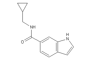 N-(cyclopropylmethyl)-1H-indole-6-carboxamide