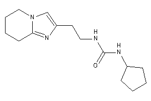 1-cyclopentyl-3-[2-(5,6,7,8-tetrahydroimidazo[1,2-a]pyridin-2-yl)ethyl]urea