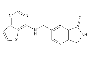 3-[(thieno[3,2-d]pyrimidin-4-ylamino)methyl]-6,7-dihydropyrrolo[3,4-b]pyridin-5-one