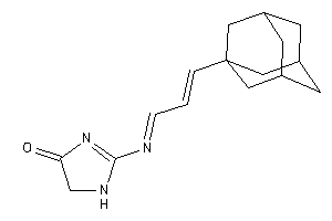 Image of 2-[3-(1-adamantyl)prop-2-enylideneamino]-2-imidazolin-4-one