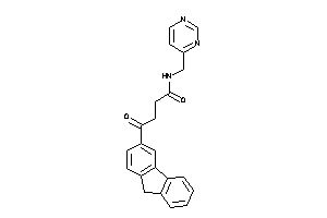 4-(9H-fluoren-3-yl)-4-keto-N-(4-pyrimidylmethyl)butyramide