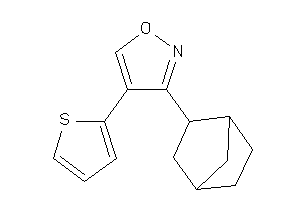 Image of 3-(2-norbornyl)-4-(2-thienyl)isoxazole