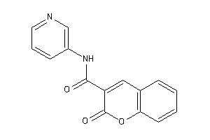 Image of 2-keto-N-(3-pyridyl)chromene-3-carboxamide
