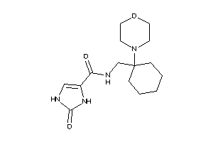 2-keto-N-[(1-morpholinocyclohexyl)methyl]-4-imidazoline-4-carboxamide