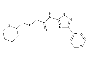 Image of N-(3-phenyl-1,2,4-thiadiazol-5-yl)-2-(tetrahydropyran-2-ylmethoxy)acetamide