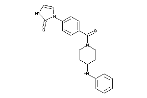 Image of 1-[4-(4-anilinopiperidine-1-carbonyl)phenyl]-4-imidazolin-2-one