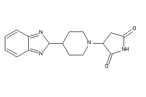 3-[4-(2H-benzimidazol-2-yl)piperidino]pyrrolidine-2,5-quinone