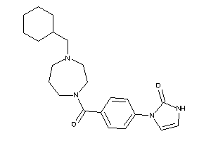 1-[4-[4-(cyclohexylmethyl)-1,4-diazepane-1-carbonyl]phenyl]-4-imidazolin-2-one