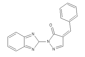 Image of 4-benzal-2-(2H-benzimidazol-2-yl)-2-pyrazolin-3-one