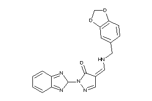 2-(2H-benzimidazol-2-yl)-4-[(piperonylamino)methylene]-2-pyrazolin-3-one
