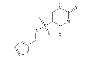 2,4-diketo-N-(thiazol-5-ylmethylene)-1H-pyrimidine-5-sulfonamide