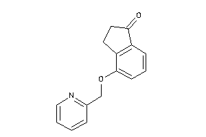 4-(2-pyridylmethoxy)indan-1-one