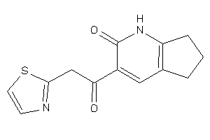 3-(2-thiazol-2-ylacetyl)-1,5,6,7-tetrahydro-1-pyrindin-2-one