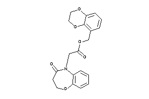 2-(4-keto-2,3-dihydro-1,5-benzoxazepin-5-yl)acetic Acid 2,3-dihydro-1,4-benzodioxin-5-ylmethyl Ester